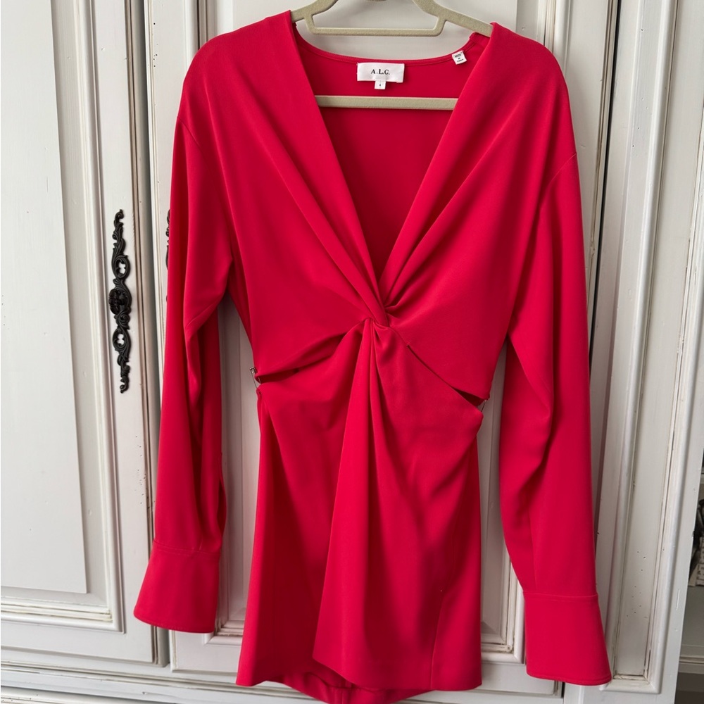 Alc one piece dress. Open back and sides. Perfect condition.